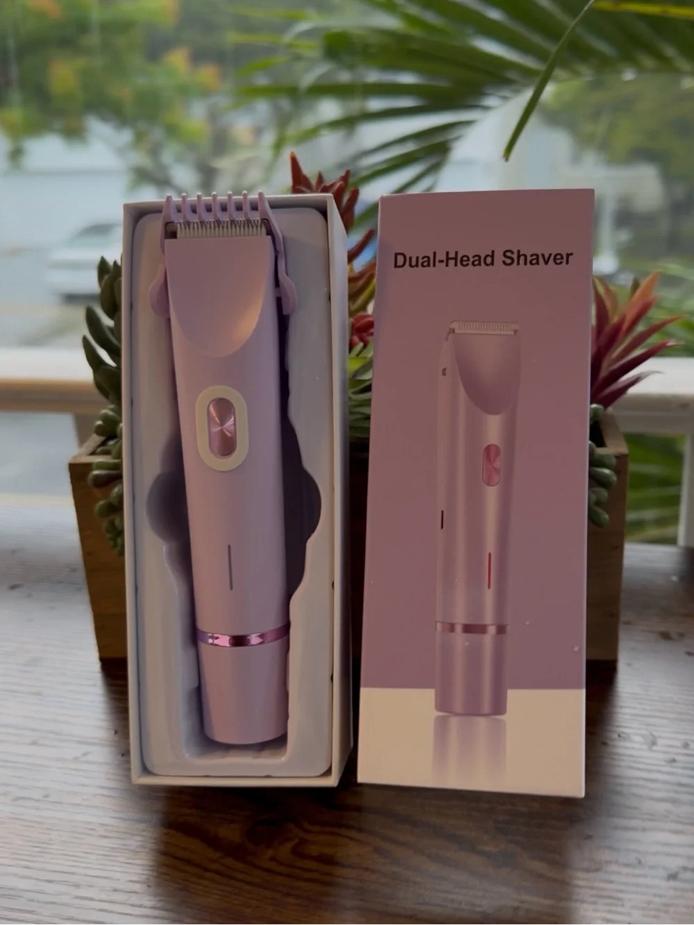 2-in-1 Rechargeable Electric Hair Remover for Women